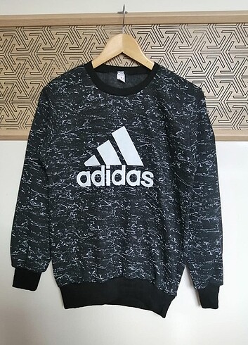 Adidas Kışlık Bisiklet Yaka Sweatshirt 