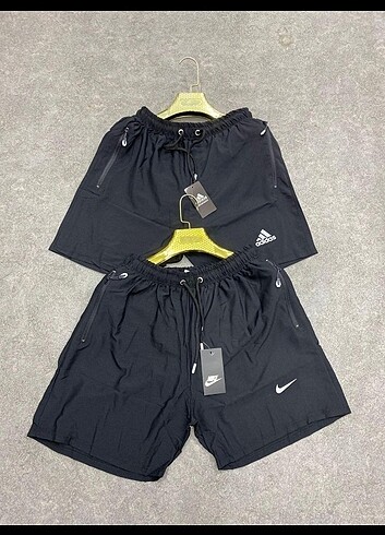 Adidas Cep Fermuarlı Astarlı Deniz Şortu