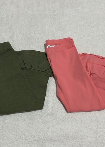 Kız bebek 2 adet tayt - Görsel 4