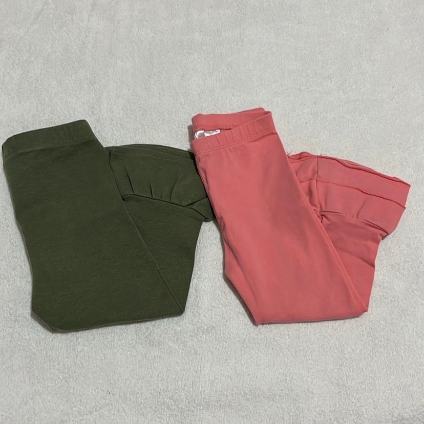 Kız bebek 2 adet tayt - Görsel 4