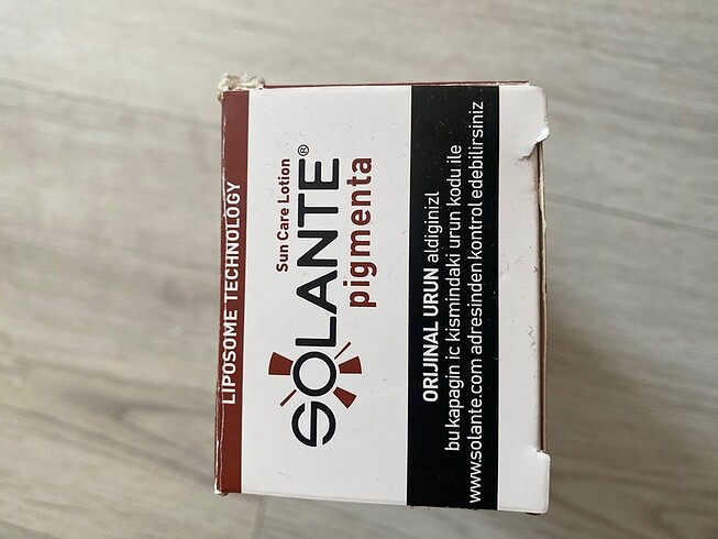  Beden Solante güneş kremi