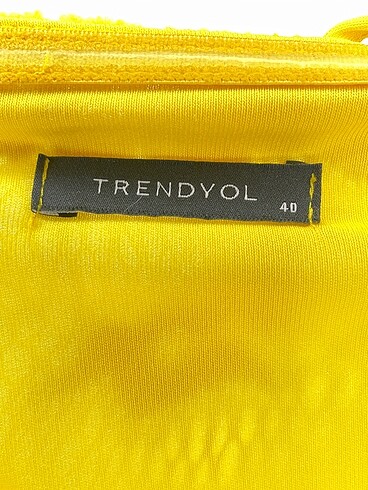 40 Beden sarı Renk Trendyol & Milla Uzun Elbise %70 İndirimli.
