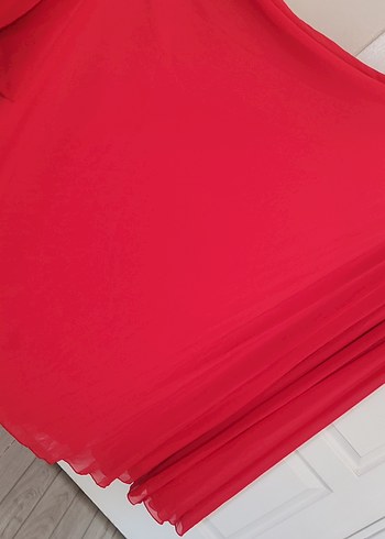 sifon abiye elbise - Görsel 6