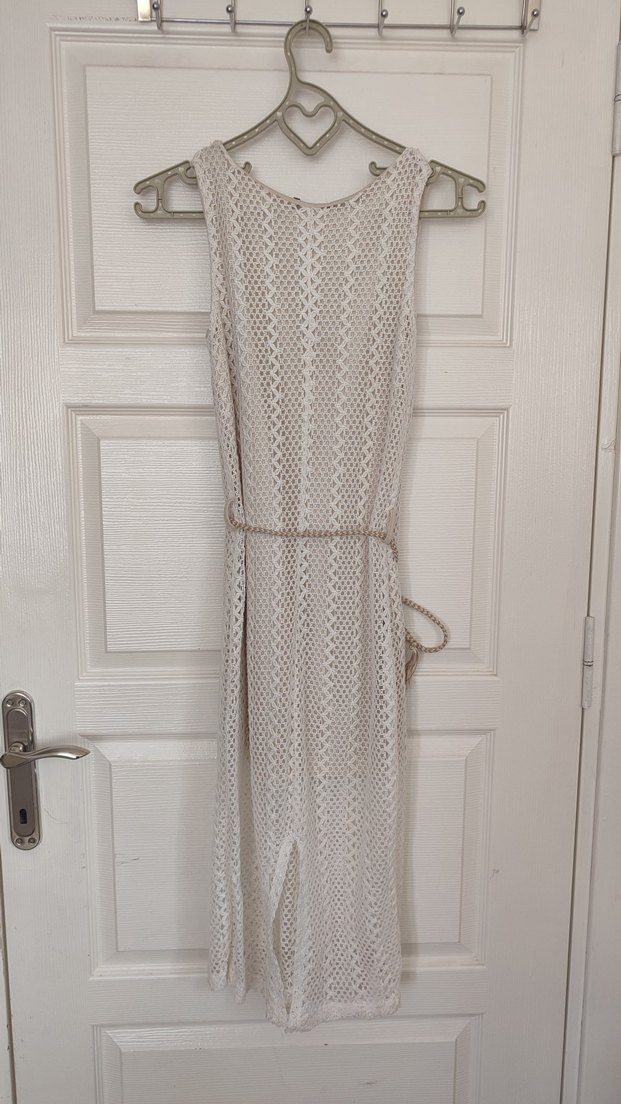 Dantel Detaylı elbise - Görsel 3