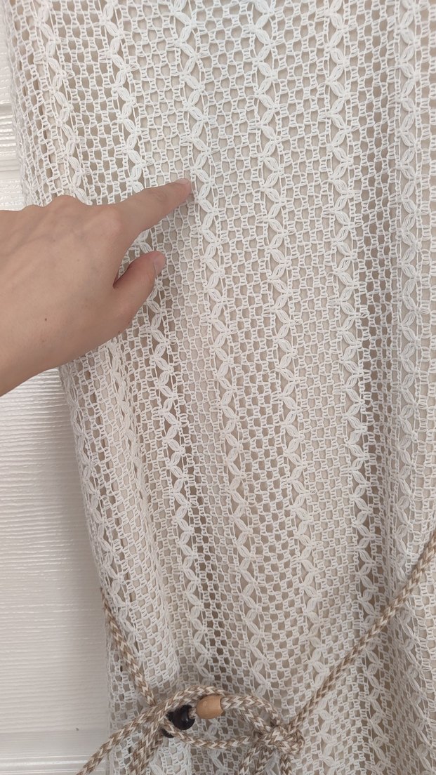 Dantel Detaylı elbise - Görsel 5