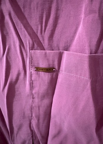 Kadın Mor Uzun Salaş tunik - Görsel 2