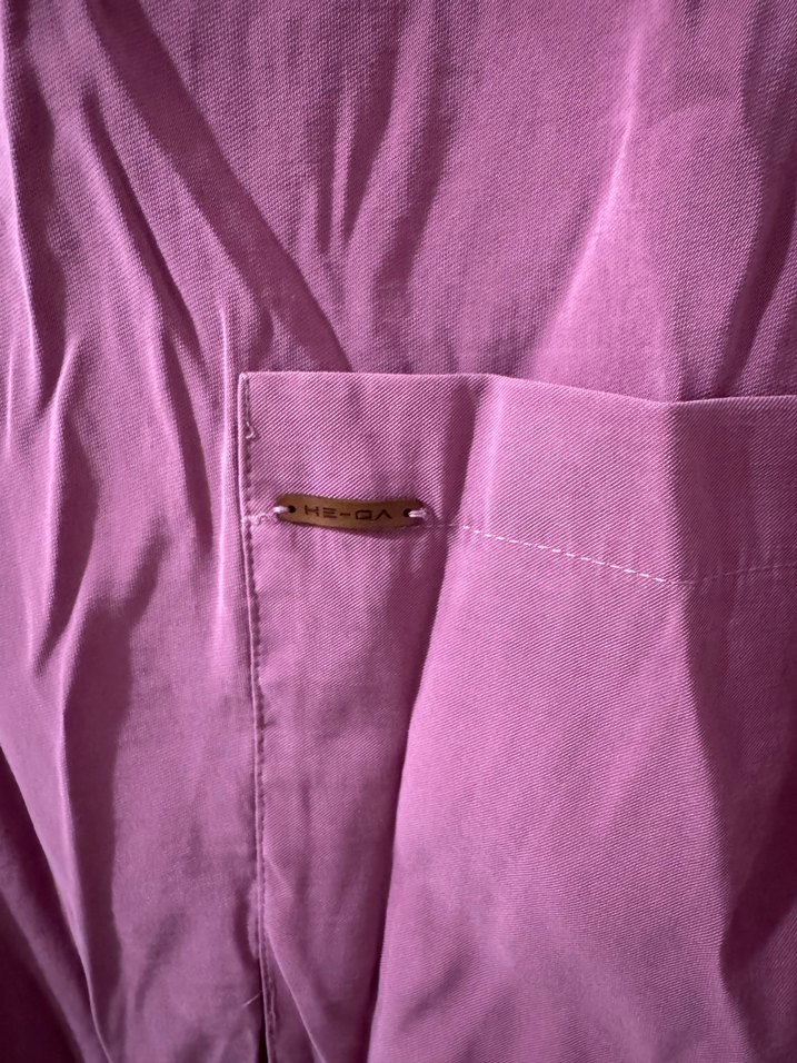 Kadın Mor Uzun Salaş tunik - Görsel 2