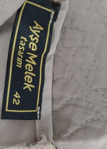 Bej Uzun Kollu Drapeli Abiye Elbise - Görsel 6