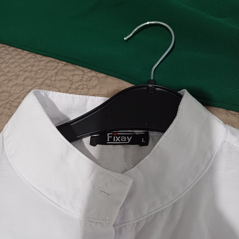 Fırfırlı Beyaz  bluz - Görsel 3