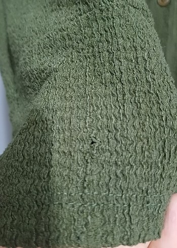 Kadın Haki Uzun  Elbise - Görsel 6