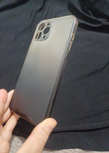 Şeffaf Gri Telefon Kılıfı - Görsel 3