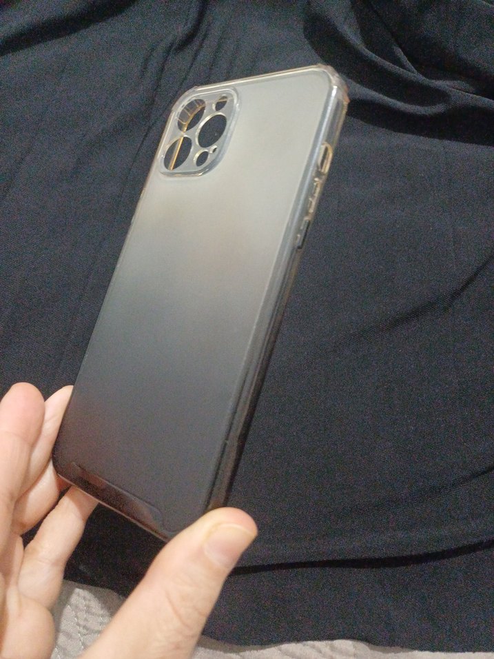 Şeffaf Gri Telefon Kılıfı - Görsel 3