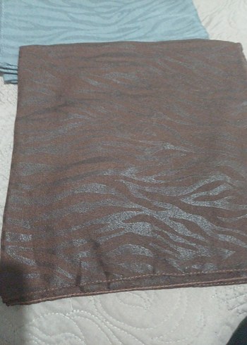 Pamuklu kare eşarp - Görsel 2