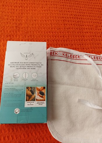 Derin Peeling Eldiveni ve Beyaz kese - Görsel 3