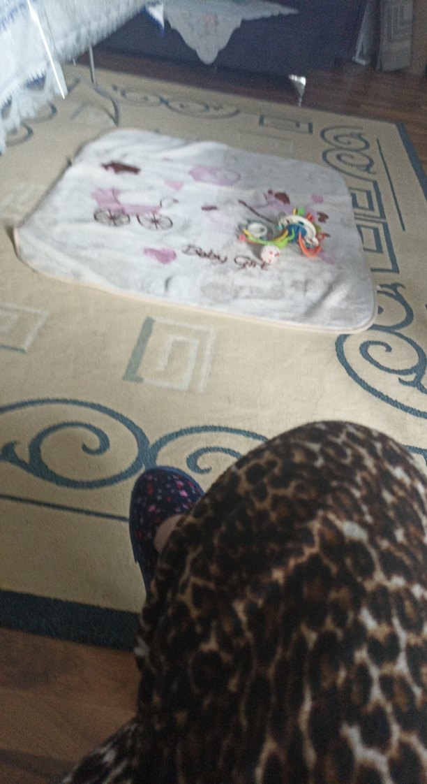 Kız Çocuk Örgü Beyaz Bot - Görsel 5