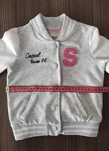 4 Yaş Beden beyaz Renk Kız çocuk sweatshirt 