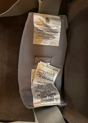 Ergobaby 360 Gri Bebek Taşıyıcı - Görsel 7