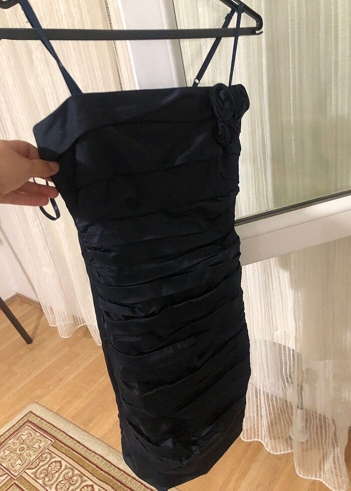 36 beden saten özel. günlerde kullanılacak elbise - Görsel 3