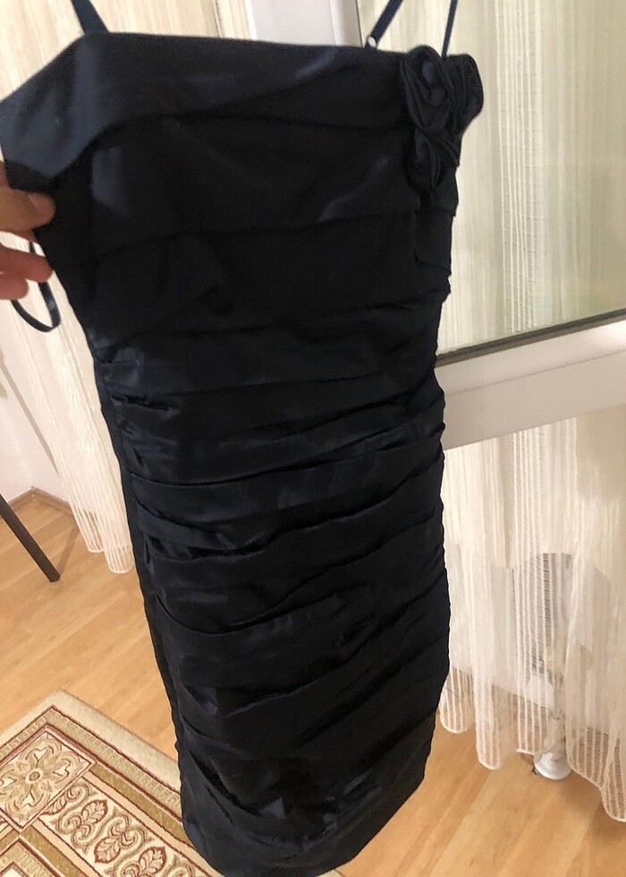 36 beden saten özel. günlerde kullanılacak elbise - Görsel 4