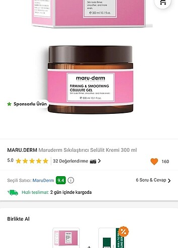 Maruderm selülit jeli