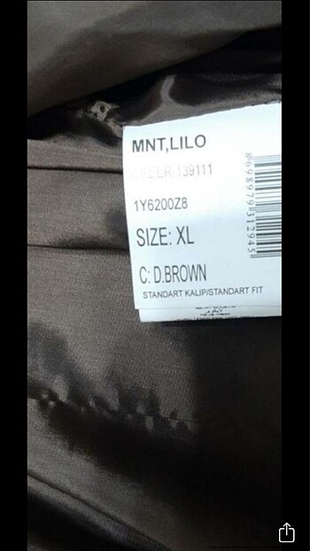 xl Beden Deri ceket