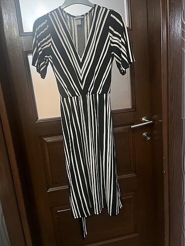 H&M HM elbise midi boy