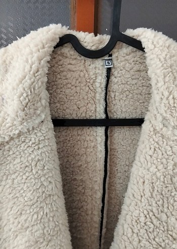 Kürk Detaylı Siyah Deri Kadın Ceket - Görsel 2