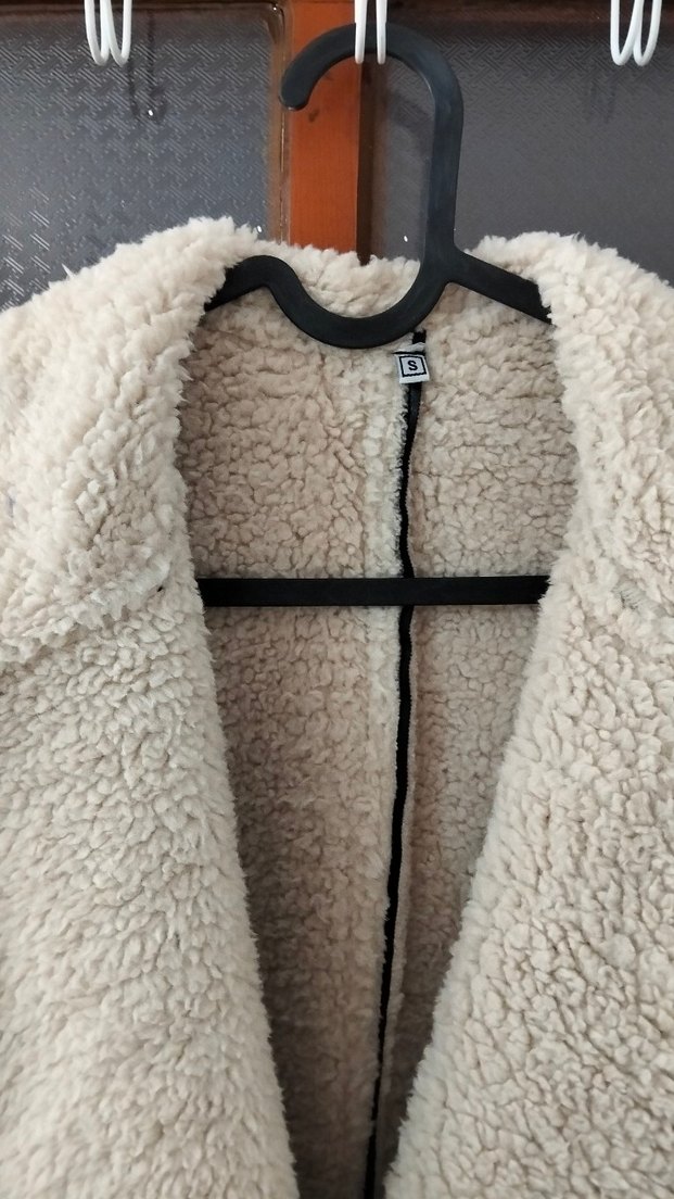 Kürk Detaylı Siyah Deri Kadın Ceket - Görsel 2