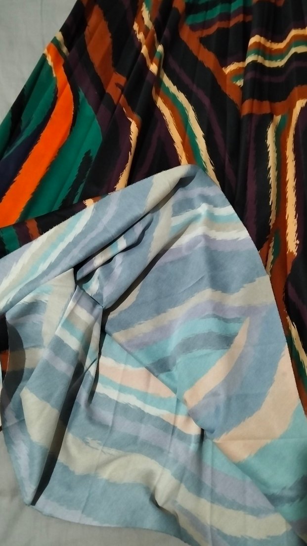 Renkli Pilili Uzun Bohem Etek - Görsel 3