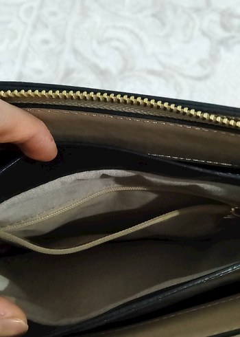 Bej Deri Kadın Çantası - Görsel 4