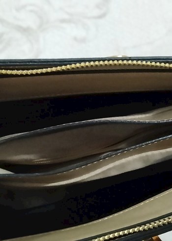 Bej Deri Kadın Çantası - Görsel 3