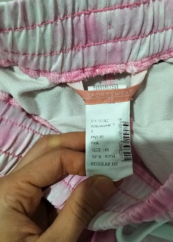 Pembe Tie-Dye Mini Şortlar - Görsel 3