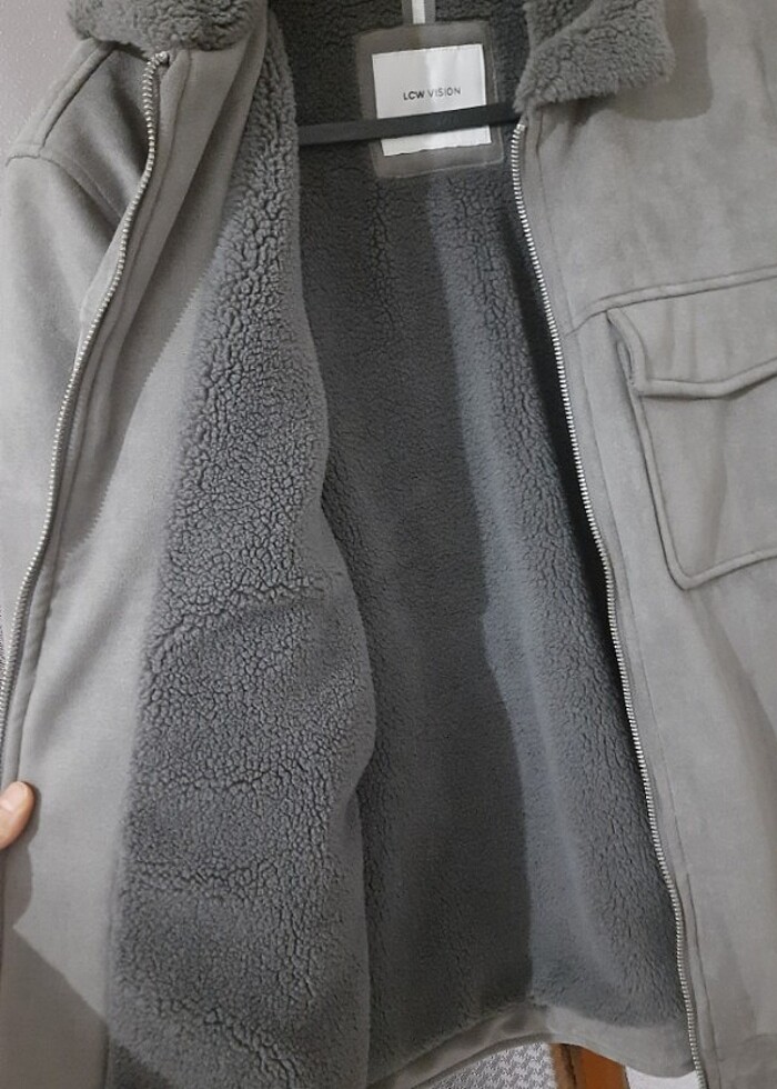 Kürklü mont - Görsel 4