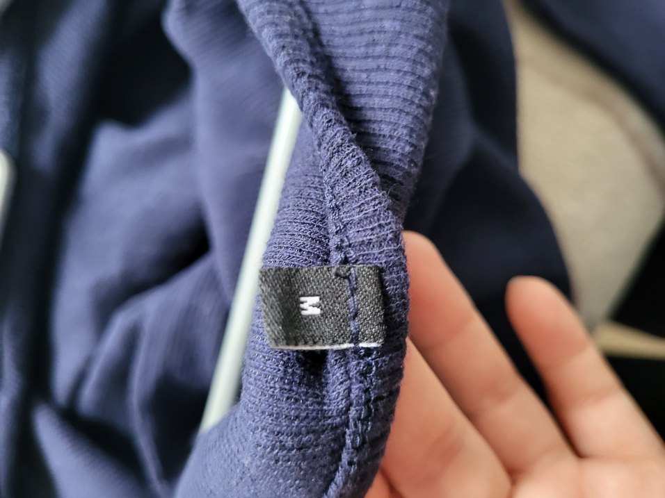 Lacivert Kadın Fitilli Triko Kazak - Görsel 3