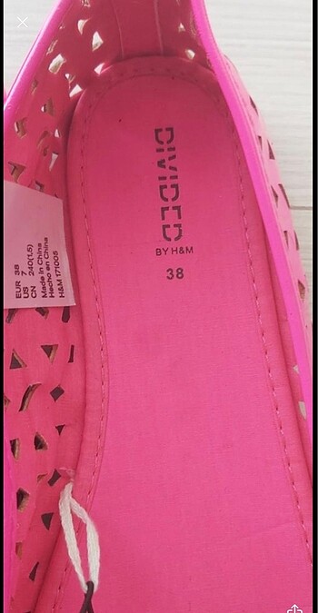 H&M H&M yazlık babet