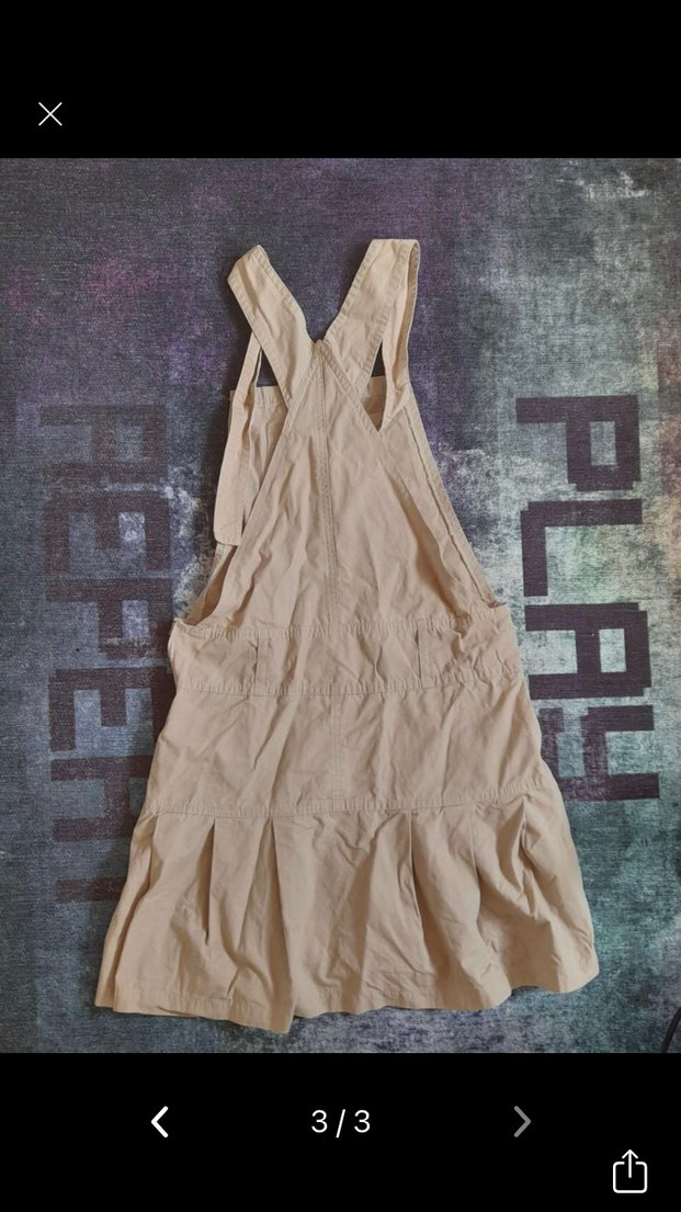 y2k vintage salopet - Görsel 3