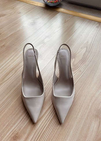 36 Beden gri Renk Mango gri stiletto