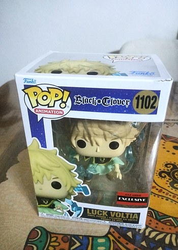 Funko Pop! Black Clover Luck Voltia Figür - Görsel 2