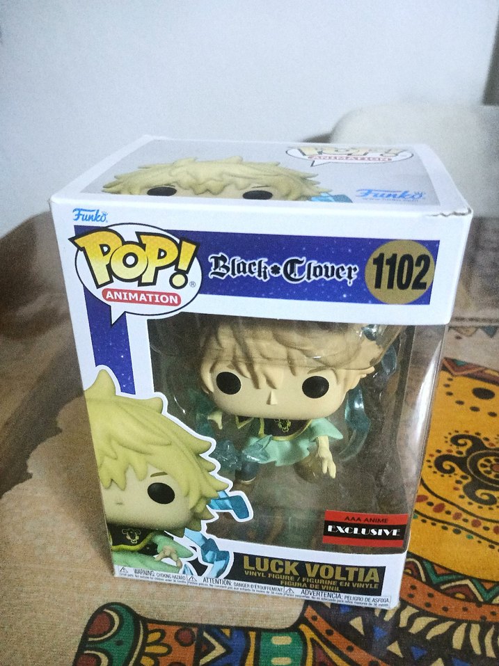 Funko Pop! Black Clover Luck Voltia Figür - Görsel 2