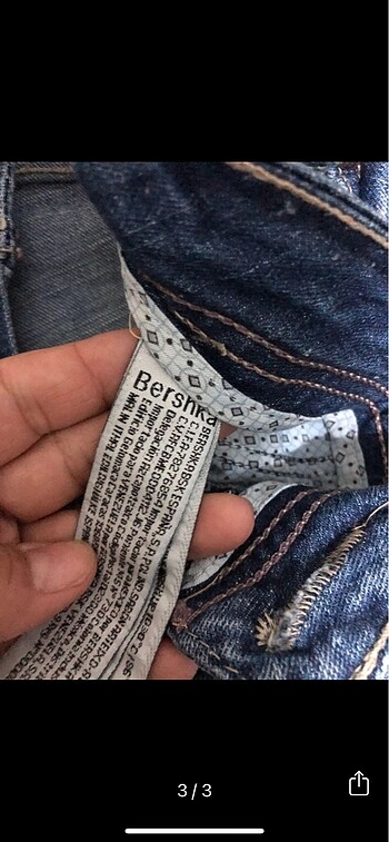 40 Beden Bershka kot