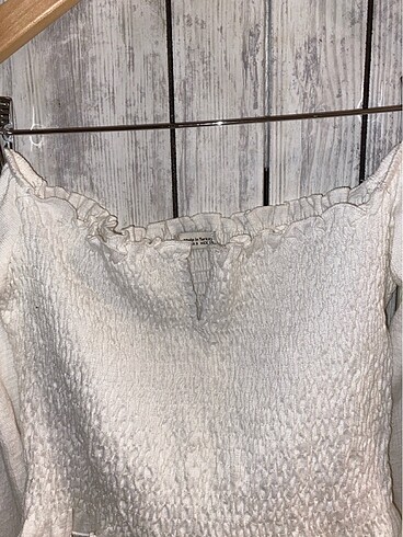 H&M H&M beyaz crop