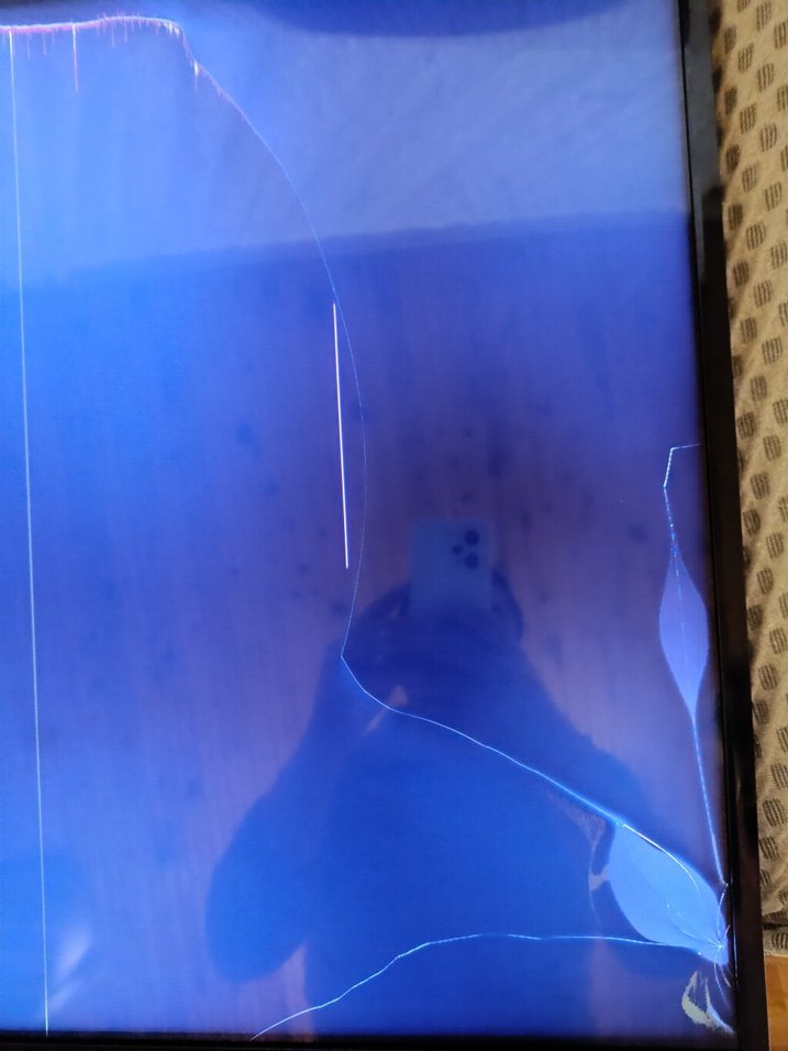 Sadece Ekran kırık Vestel Smart televizyon - Görsel 2