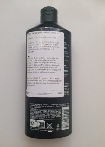 Yves Rocher Arındırıcı Saç Şampuanı 300ml - Görsel 2