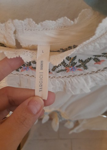 Yargici El İşlemesi Bohem Gömlek - Görsel 11