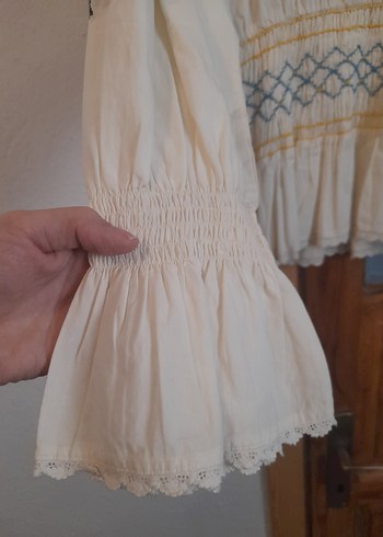 Yargici El İşlemesi Bohem Gömlek - Görsel 3