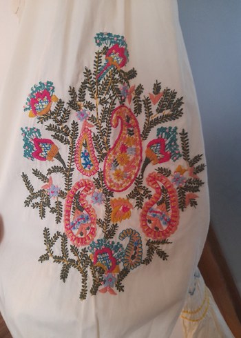 Yargici El İşlemesi Bohem Gömlek - Görsel 4