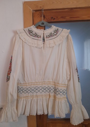 Yargici El İşlemesi Bohem Gömlek - Görsel 7