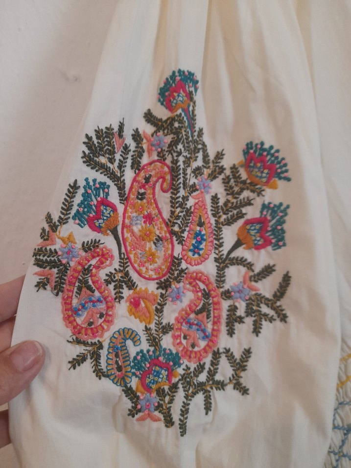 Yargici El İşlemesi Bohem Gömlek - Görsel 5