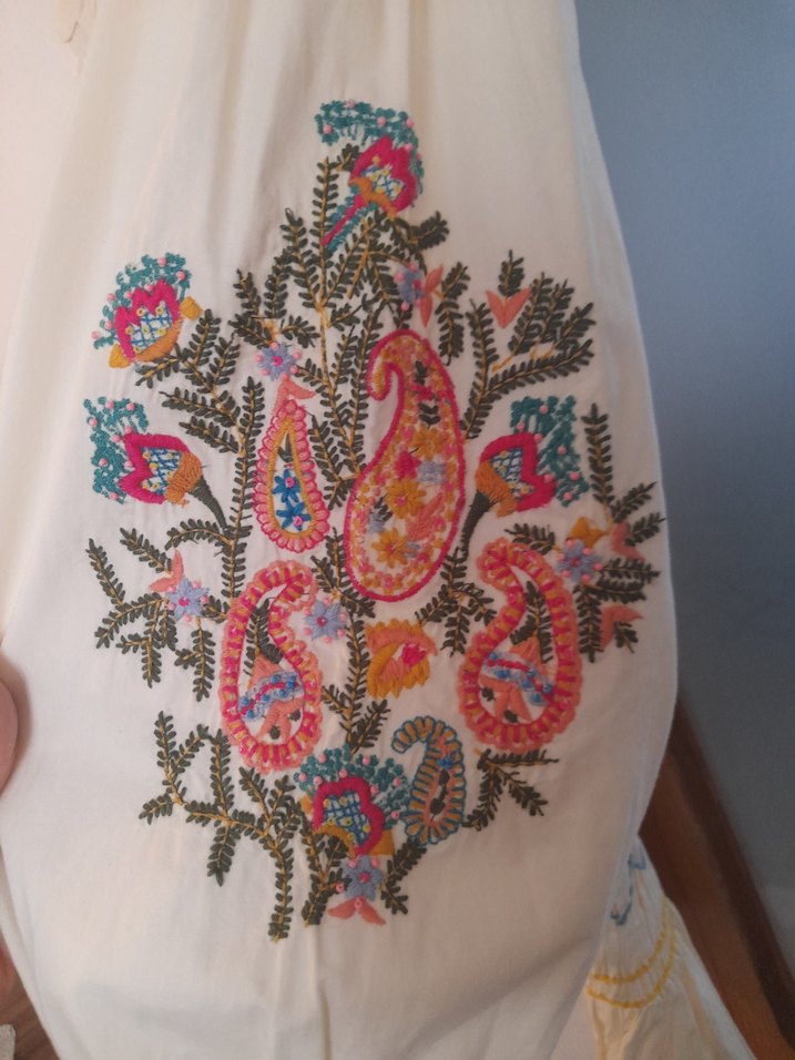 Yargici El İşlemesi Bohem Gömlek - Görsel 4