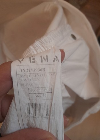 Vena Beyaz Denim Pantolon / Erkek - Görsel 7